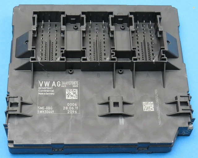 Vw Components Power Module VW PASSAT B7 Onboard Comfort Control Power Supply Module 3AA937087E £79 ...