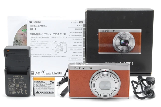 MINT ] Fujifilm XF1 Brown 12.0MP 4x Zoom Lens Compact