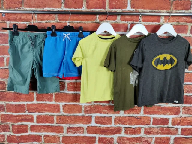 BOYS BUNDLE AGE 4-5 YEARS BODEN GAP etc SWIM SHORTS TOP T-SHIRT SUMMER SET 110CM