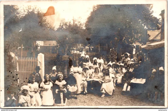 S12856 cpa 14 Caen - Fête " Carte Photo P. Surelle "