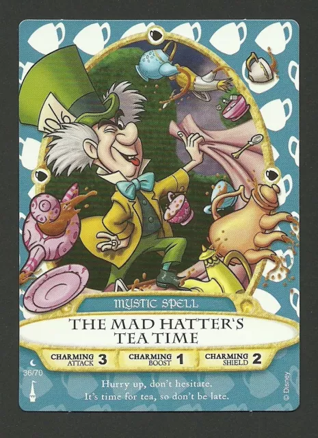 Mad Hatters Tea Time #36  Sorcerers of The Magic Kingdom Collector Card