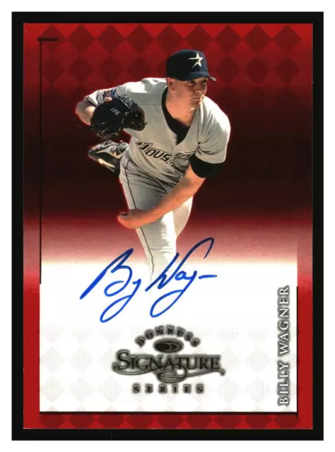 1998 Donruss Signature Series Billy Wagner Auto 1998 Donruss Signature Series Billy Wagner Auto