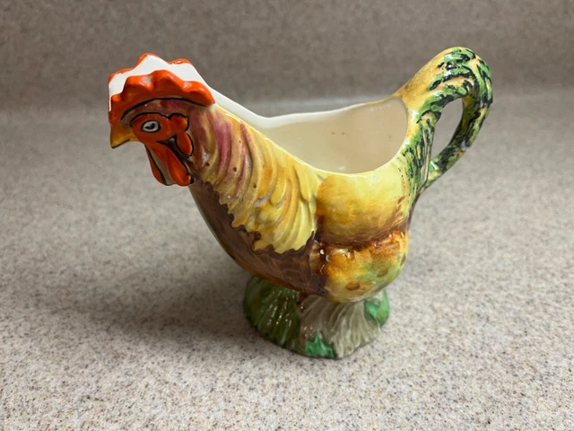 Vintage Royal Winton Grimwades Chanticleer Rooster Creamer Hen England