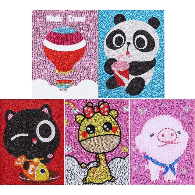 5D Zum Selbermachen Vollbohrer Diamant Malerei Cartoon Kreuzstich Kinder Stickset