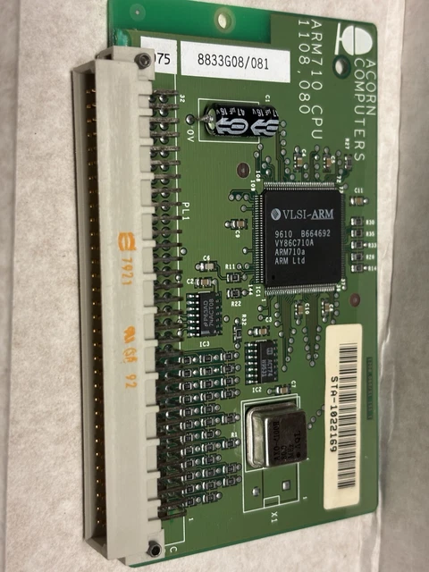 ACORN RISC PC ARM710 Processor Card CPU £5.43 - PicClick UK