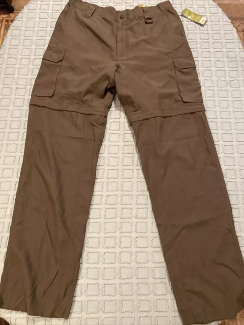 NEW Boy Scout BSA Official Convertible Switchback Pants Short Adult Large Green