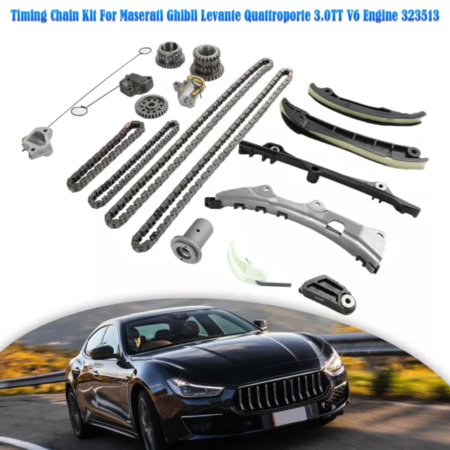 Timing Chain Kit pour Maserati Ghibli Levante Quattroporte 3.0TT V6 323513