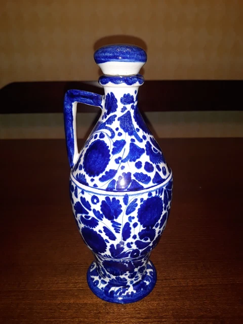 Bottiglia ceramica pubblicitaria liquore Luxardo ZARA Faenza