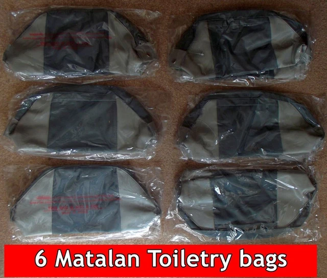 6 MENS TOILETRY travel grey toilet bags Matalan Wholesale