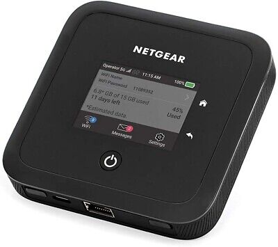 Netgear MR5200 Nighthawk M5 Portatile Dual-Band Wi-Fi Router 4G/5G 6 * Nuovo di Zecca *