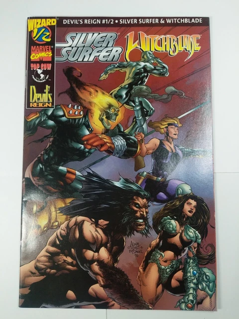 Silver Surfer & WitchBlade #1/2 VF- Top Cow Comics C110A