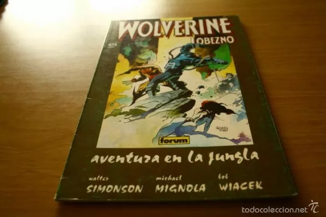 OFERTA Lobezno / Wolverine Tomo Cómic Aventura en la jungla 42 pgs 1990