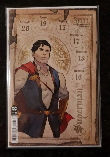Dark Knights of Steel #1 Yasmine Putri 1:25 Character Sheet Card Stock Variant