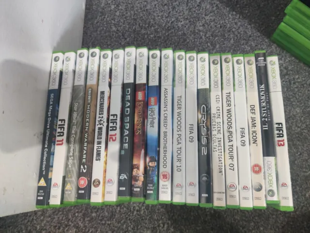 Xbox 360 Games Bundle 19 X