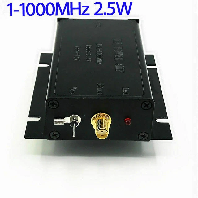 NEW11000MHZ 2.5W HF VHF UHF FM Transmitter RF Power Amplifier AMP For