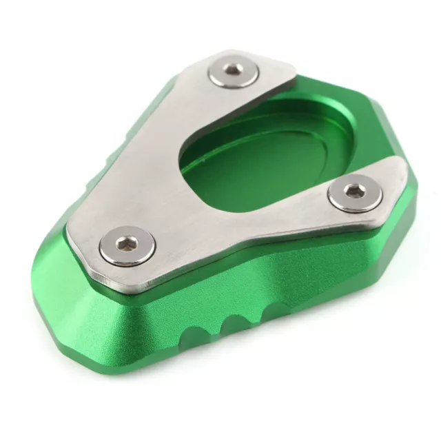 Side Stand Kickstand Foot Plate Pad Fit Kawasaki Z900/Z900RS 2017 2023 GREEN