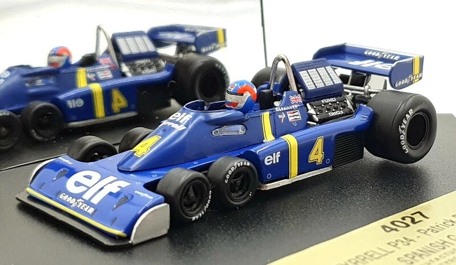 Miniature TSM 1976 Tyrrell P34 #4 – GP Espagne Pailler, échelle 1:43 (neuve)