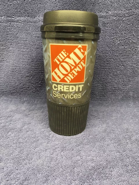 THE HOME DEPOT CREDIT SERVICES Insulated TRAVEL Coffee Mug by Whirley - NEW