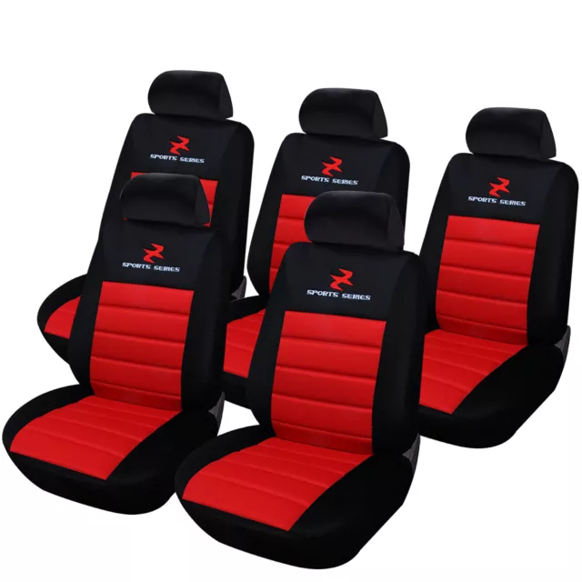 5x Universal Autositzbezüge Sitzauflage Schonbezug Einzelbezug Autositz-Schutz