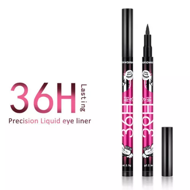 36H Colorful Waterproof Pen Liquid Eyeliner Eye Liner Beautysdf Pencil k Fast