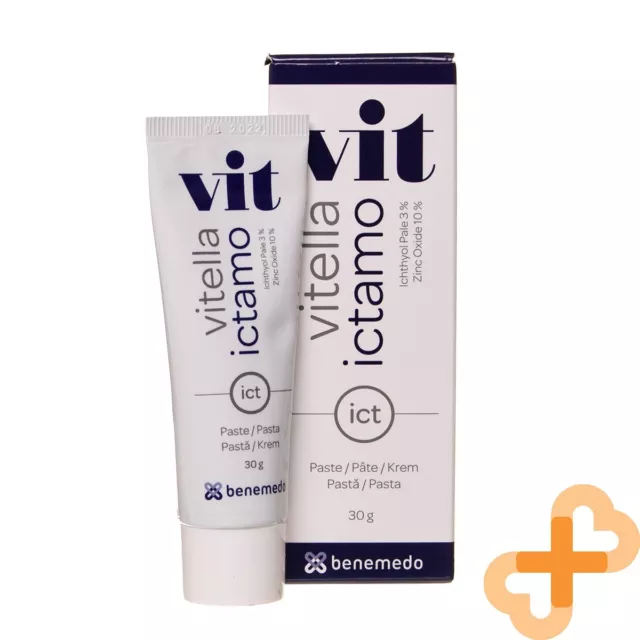 VITELLA Ictamo Creme 30g Lindernd Fördert Haut Regeneration Acne Prone Damaged