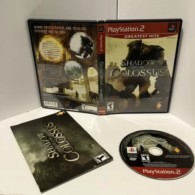 Shadow of the Colossus PS2 Playstation 2 - CIB - VG Cond. COMPLETE US seller