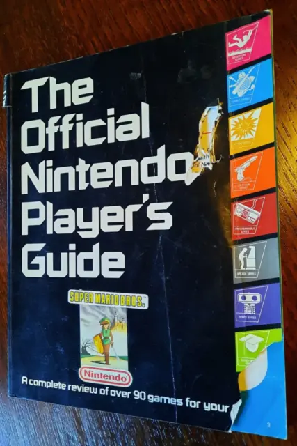 Vintage The Official Nintendo Players Guide 1987 Nintendo No Stickers