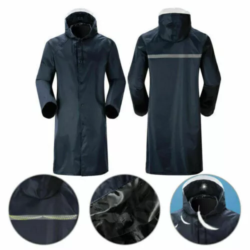Unisex Regenjacke Regenmantel Regenschutz Regenponcho Oxford Raincoat