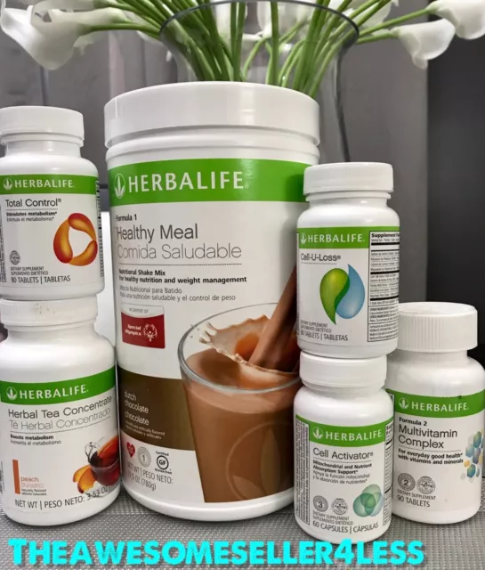 New Herbalife Advanced Weight Loss Program (All Shakes & Tea Flavors  Available)