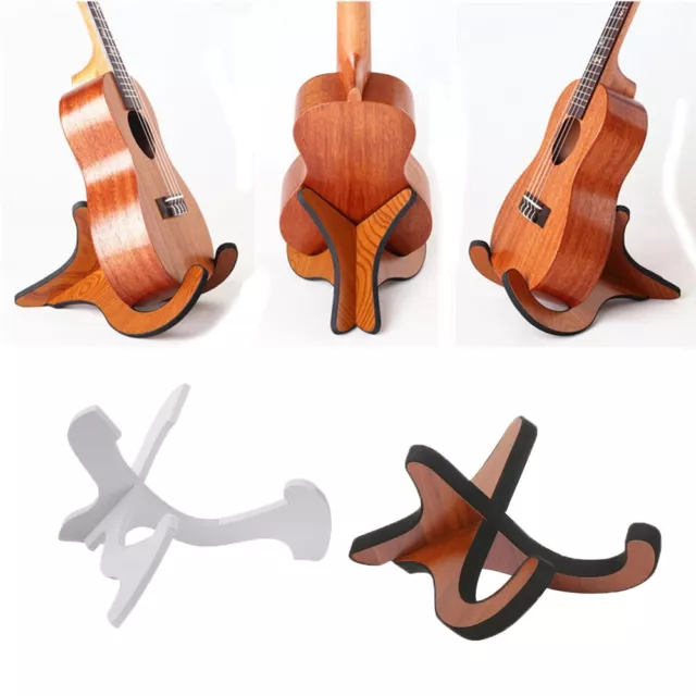 Foldable Holder Guitar Stand Rack Vertical Ukulele Display Musical Strings