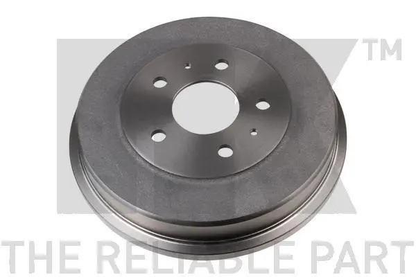 Brake Drum fits FORD FOCUS 1.6D Rear 04 to 20 NK 1327834 1458826 1710330 1743443