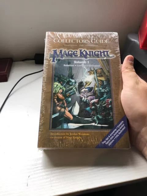 3x Wizkids The Official Collectors Guide to Mage Knight Vol 1 SEHR SELTEN! VERSIEGELT