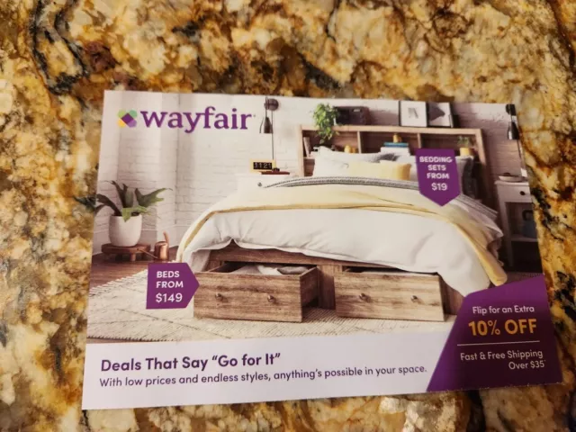 Wayfair Coupon Promo Code 10% Off 1st Order EXP 11/21/2023