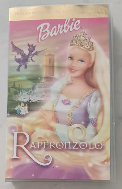 VHS  Animazione BARBIE  Raperonzolo