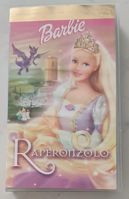 VHS  Animazione BARBIE  Raperonzolo
