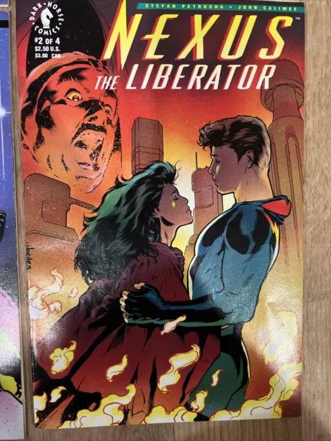 Nexus the Liberator 1-4 Dark Horse 1992 Complete Set VF/NM High Grade 2