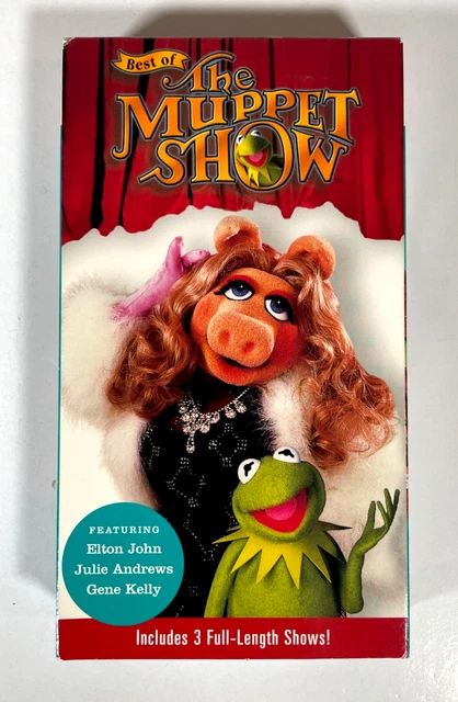 BEST OF THE MUPPET SHOW VHS - Vol 1 Elton John Julie Andrews Gene Kelly ...