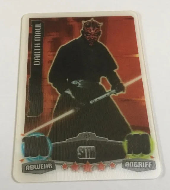Star Wars Force Attax Movie Serie 1 - LE5 Sith-Darth Maul Limited Edition 2012