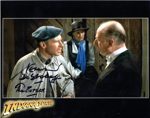 Vernon Dobtcheff Autograph - Indiana Jnoes - Signed 10x8 Photo - AFTAL