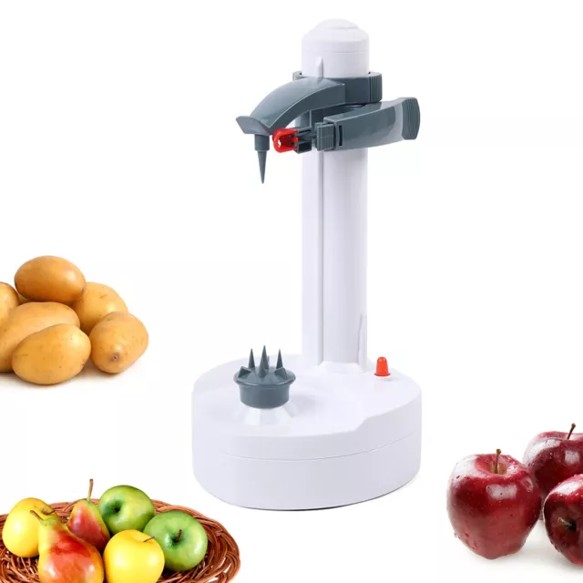 For Fruit Apple Potato Peeler White Corer Automatic Cutter Slicer Kitchen Tool!