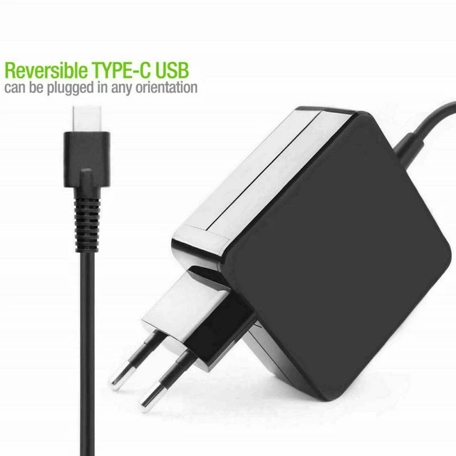 Chargeur Secteur 65W USB-C Pour Acer Swift Edge 16 OLED SFE16-42-R8GA - Neuf