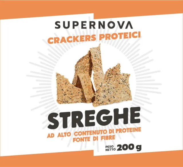 SUPERNOVA Streghe Cracker Proteico 500g