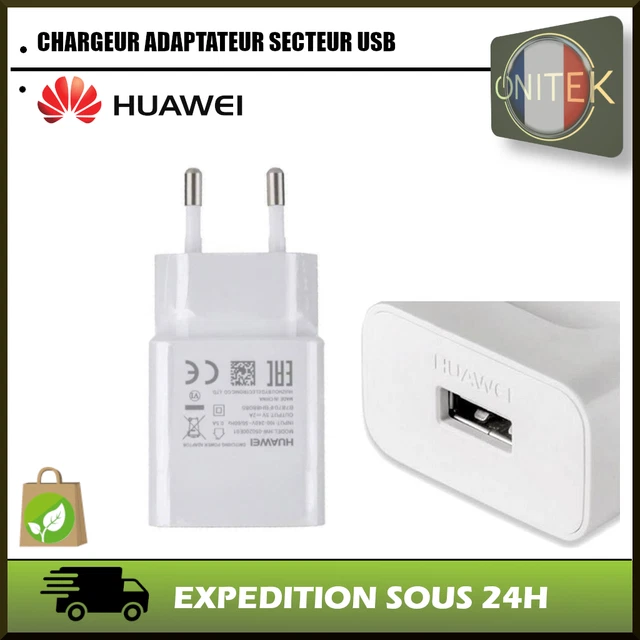 Chargeurs,Chargeur USB d'origine Huawei 5V 2A prise ue 100cm câble