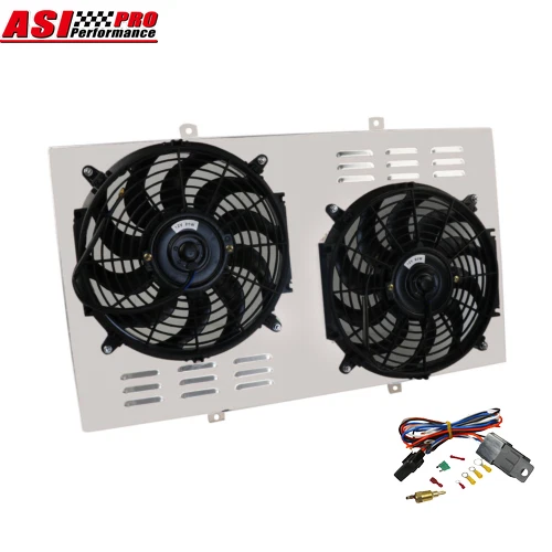 Aluminum Radiator Shroud Fan For 69-72 Chevy Corvette 350 Small Block 5.7L V8 US