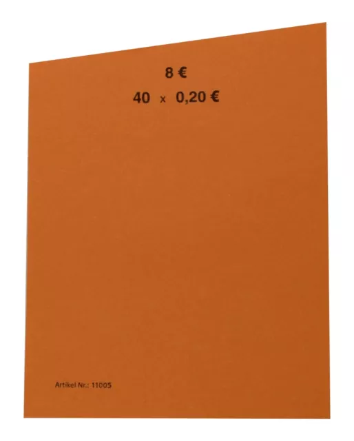 20 CENT 0,20 EURO Handrollpapier EUR Münzen Klein- Hartgeld Aufbewahrung  Kasse EUR 7,49 - PicClick DE