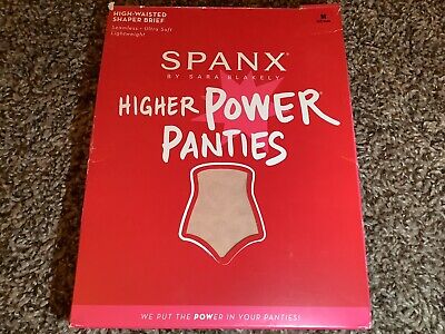 SPANX HIGHER POWER panties, high waisted shaper brief, color soft nude ...