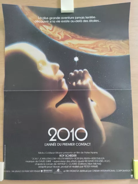 Affiche original de 1984 du Film 2010 40 x 55 cm