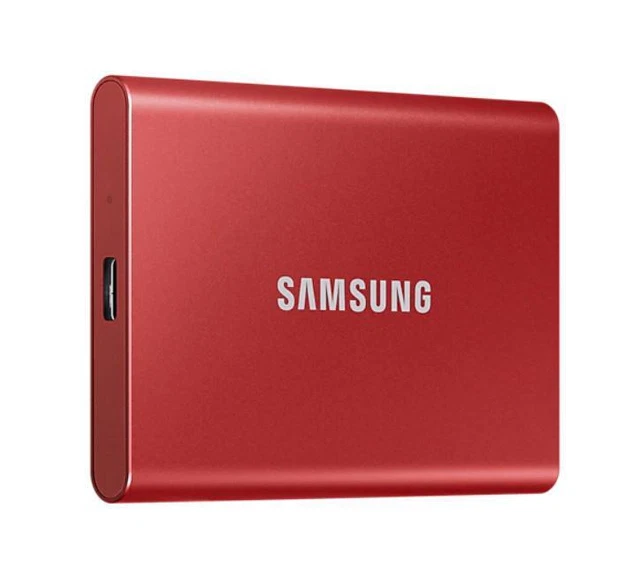 500Gb T7 Usb3.2C Portable Red Ext Ssd