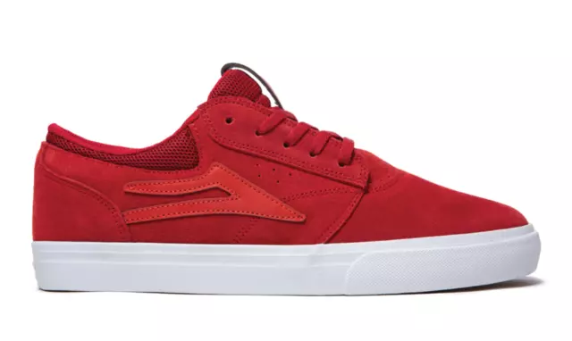 Lakai Schuhe Griffin reflektierende rote Fackel Wildleder Skateschuhe mit KOSTENLOSEN OHRHÖRERN