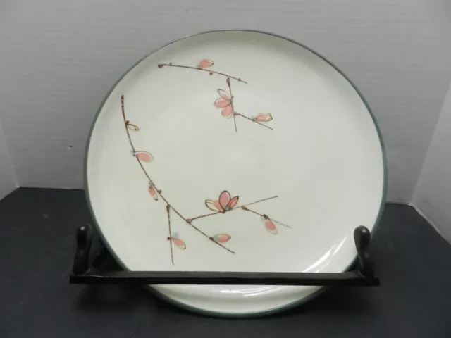 Fancrest-Ware Haru - "Spring In Bloom"  12" Lovely 2 Piece Serving Plate & Bowl